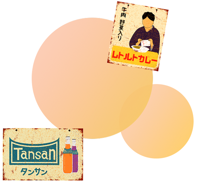 昭和レトロな看板