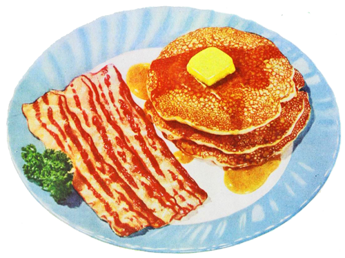 朝食パンケーキ