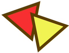 色ガラスの装飾