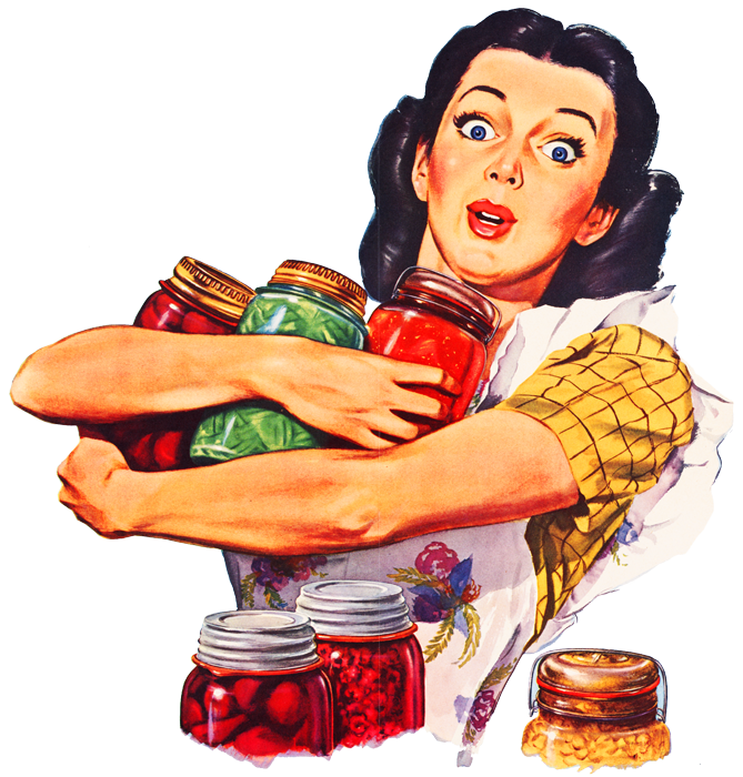 レトロな雰囲気の店員