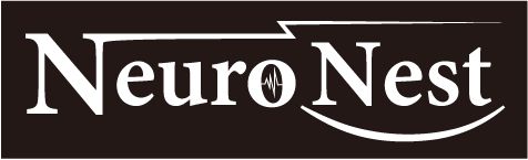 AI脳波解析業界Neuro-Nestの仮案件モノクロロゴ(別色提案)